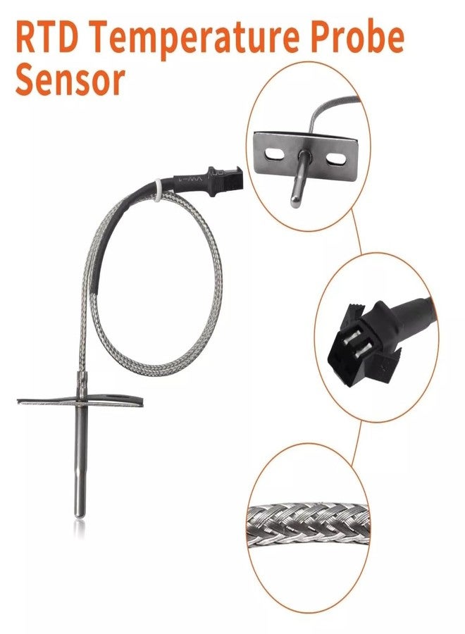 UCCKEYI Replacement RTD Temperature Probe Sensor for Pit Boss Vertical Smoker V2 (1 Set) - Image 4